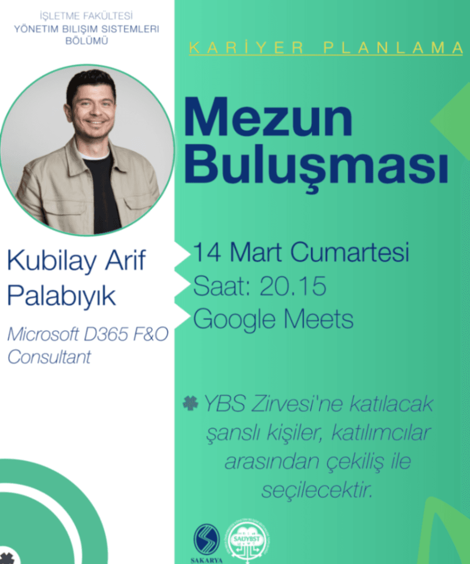 Mezun Buluşması - Kubilay Arif Palabıyık etkinlik afişi