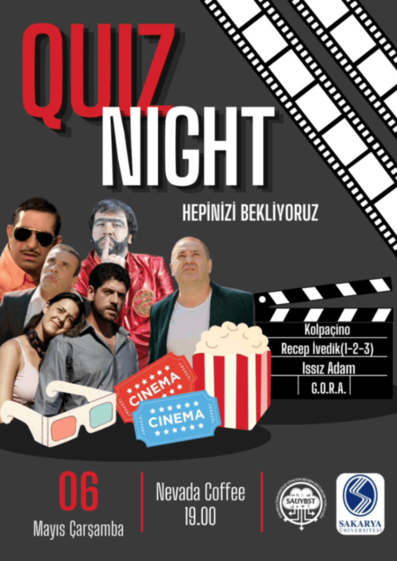 Quiz Night etkinlik afişi